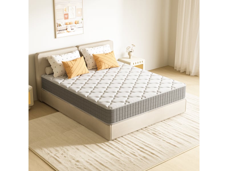  Matelas 140x200,22cm, fermeté moyenne, soutien parfait,respirant,réversible à deux faces utilisables  - Conforama D
