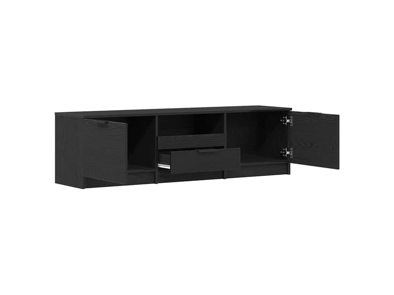 Meuble tv - banc tv - meuble de rangement 140 x 35 x 40 cm bois d'ingénierie  - Conforama E