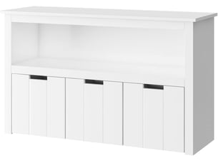 Bibliotheque coloris  blanc  G FORM  - 102 cm x 61.5 cm