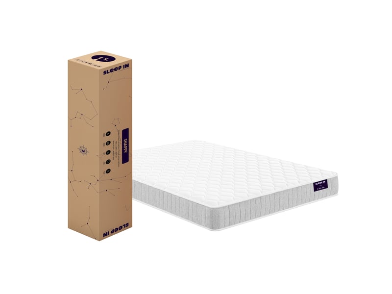  Matelas Ressorts + latex 160x200 cm  - Conforama L