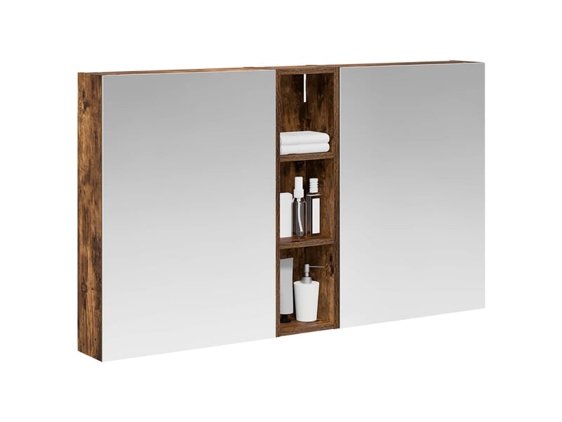 Ensemble de meubles de salle de bain 3 pcs 120x14.5x70 cm shl7231 - Conforama C
