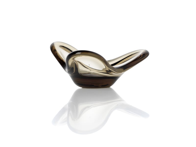  Le bougeoir liquid form - fumé  - Conforama C