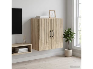 Armoire     <strong></strong> <strong></strong> coloris beige largeur 59 cm