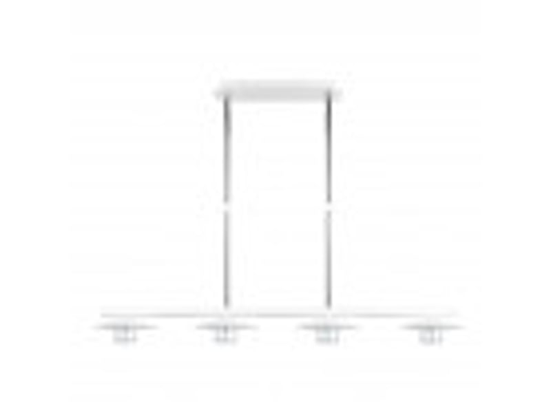 Fabrilamp ciudad del cabo, lampe, moderne, led, 24 w, 1920 lm, 4000 k, blancargenté, 40-62 x 85 x 15 cm 153654074 - Conforama B