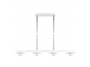 Fabrilamp ciudad del cabo, lampe, moderne, led, 24 w, 1920 lm, 4000 k, blancargenté, 40-62 x 85 x 15 cm