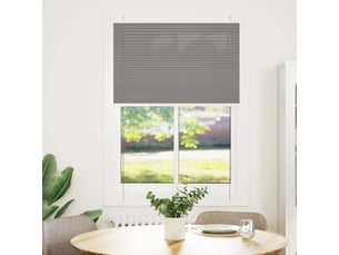Store plissé, store de fenêtre anthracite 100x150 cm largeur du tissu 99,4 cm cf46677