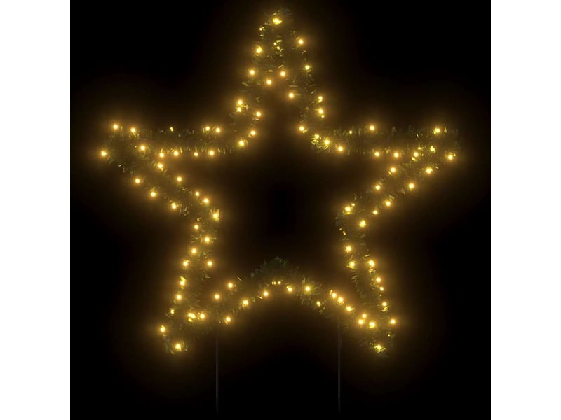 Décoration lumineuse étoile de noël avec piquets 115 led 85 cm cf62161 - Conforama C