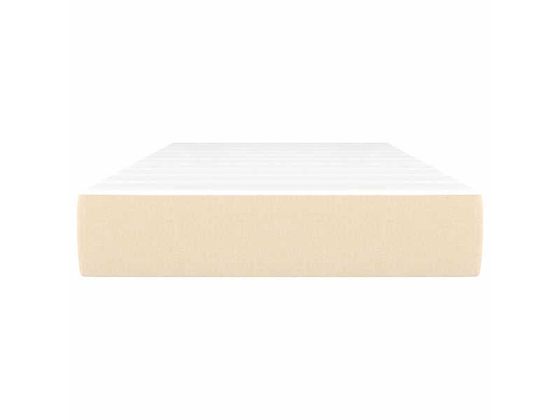  Matelas de lit à ressorts ensachés fermeté moyenne crème 80x200x20 cm tissu  - Conforama C