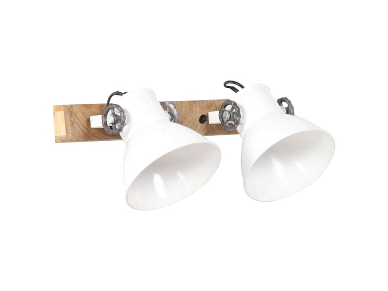  Lampe murale, applique murale industrielle blanc 45x25 cm e27  - Conforama A