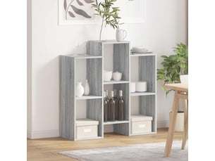 Buffet - bahut - meuble de rangement gris sonoma 90 x 30 x 90 cm