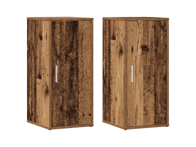  Armoires à chaussures 2 pcs, meuble à chaussures vieux bois bois d'ingénierie shl8612  - Conforama A
