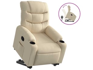 Fauteuil fixe  <strong></strong> Tissu beige