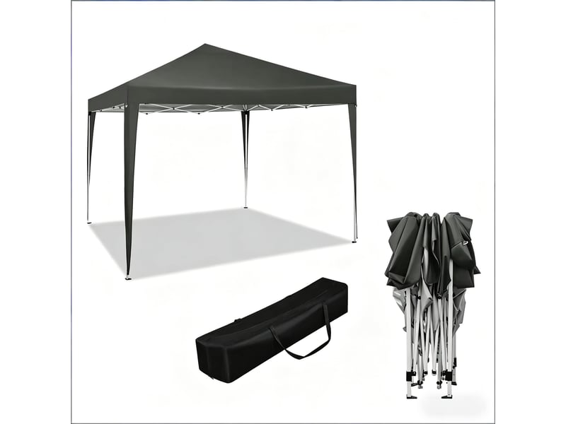  Pavillon pop-up moderne portable avec sac de transport, pour fêtes et extérieur  - Conforama A