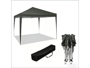 Pavillon pop-up moderne portable avec sac de transport, pour fêtes et extérieur