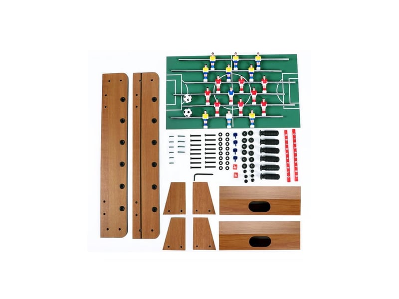  Mini babyfoot de table en bois champions dès 3 ans multicolore  - Conforama D