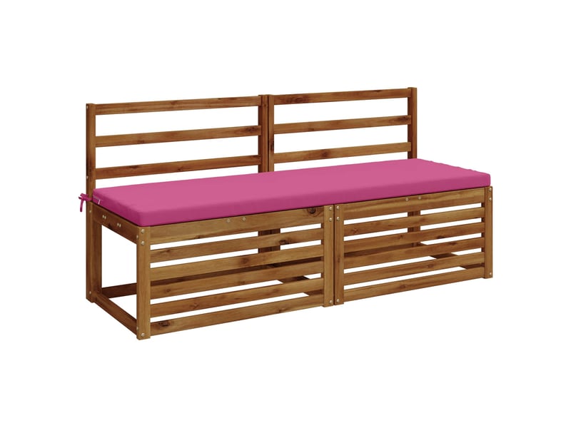  Coussin de banc, coussin d'assise, coussin de canapé soest 100 % polyester rose 140 x 50 x 5 cm cf53463  - Conforama C