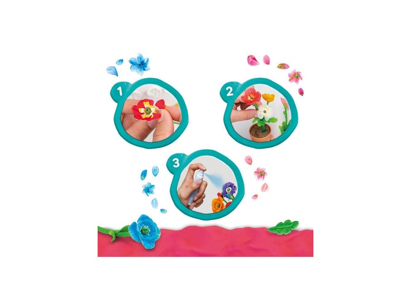 Kit creatif fleurs 3d parfumees kids art 7 ans LIS8008324118786 - Conforama C