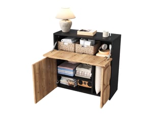 Buffet 3 porte(s)   <strong>MODENUIT </strong> <strong></strong> - 79.6 cm coloris naturel 