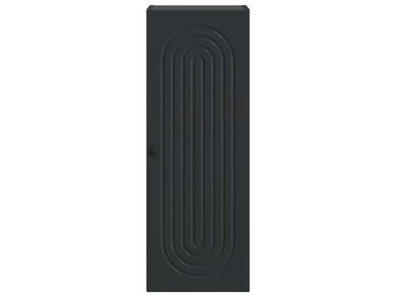  Armoire murale salon, meuble de rangement noir 33 x 34,5 x 90 cm bois d'ingénierie shl3884  - Conforama D