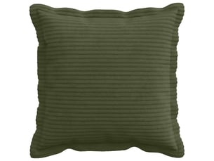 Lot de 2 housses de coussin houten vert 35 x 35 cm velours côtelé cf49380