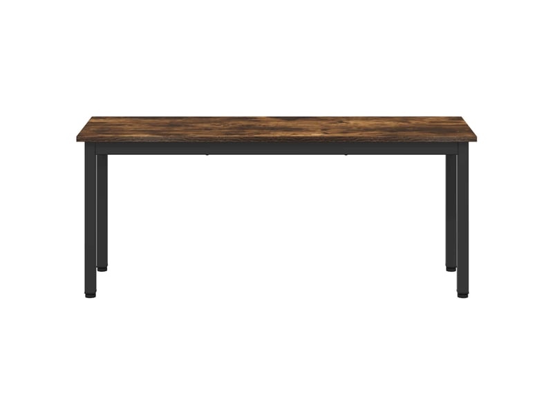  Banc d'entrée, banc d'intérieur chêne fumé 110x35x45 cm bois d'ingénierie  - Conforama E