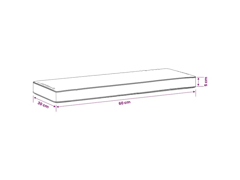  Coussin de banc, coussin d'assise, coussin pour chaisecanapé 1 pièce vught 100 % polyester bordeaux cf51813  - Conforama E