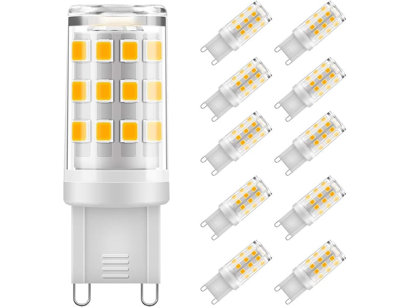  10 ampoules g9 3w 3000k 300lm non dimmable  - Conforama A