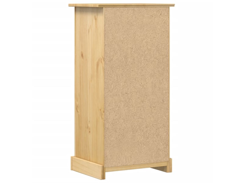  Table de chevet - cabinet de chevet - table de nuit corona 53x39x103 cm bois de pin massif  - Conforama D