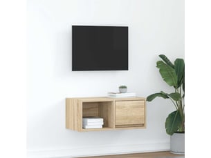 Meuble tv coloris marron 60 cm