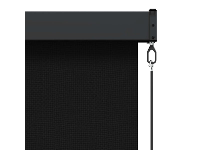  Store enrouleur, store à rouleau noir 160 x 250 cm tissu et aluminium cf45393  - Conforama D