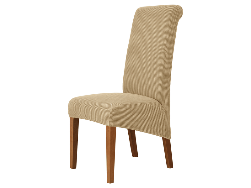  Lot de 2 housses de chaise kaki - taille xl, jacquard élastique extra large, housses universelles amovibles et lavables, idéales pour les mariages, l XLH-ZLS-009206ZLS - Conforama A