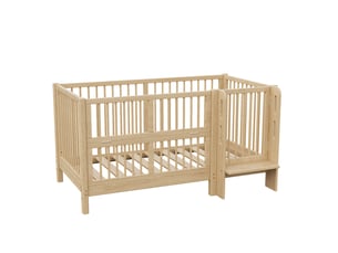 Lit bébé 70x140 cm    coloris naturel