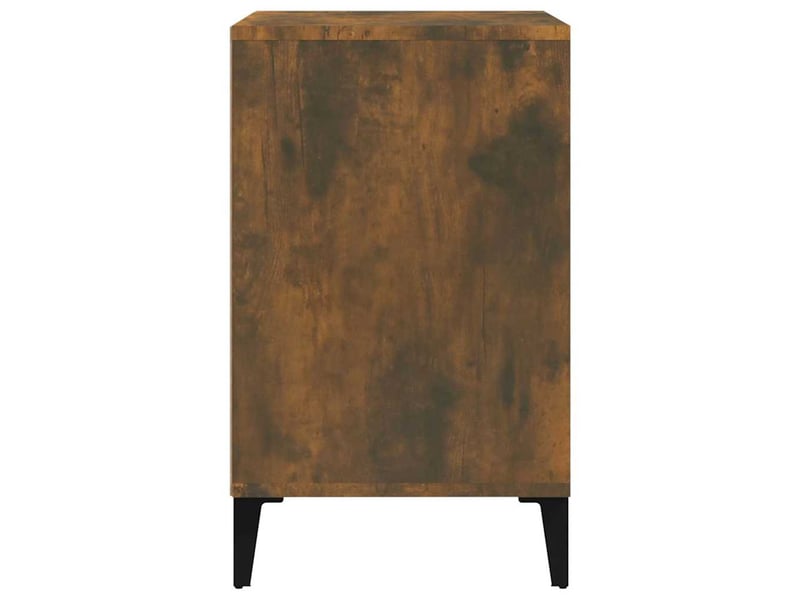  Meuble à chaussure | armoire à chaussures chêne fumé 102x36x60 cm bois d'ingénierie shl725  - Conforama D