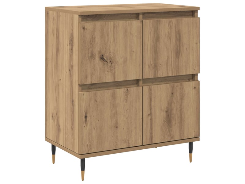  Buffet - bahut - meuble de rangement chêne artisanal 60 x 35 x 70 cm  - Conforama A