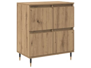 Buffet - bahut - meuble de rangement chêne artisanal 60 x 35 x 70 cm