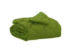 Duvet - couette d'été simple 200 x 135 cm été 200 gsm vert