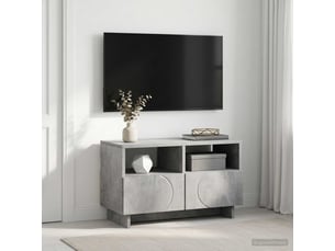 Meuble tv coloris gris  <strong></strong>  <strong></strong>
