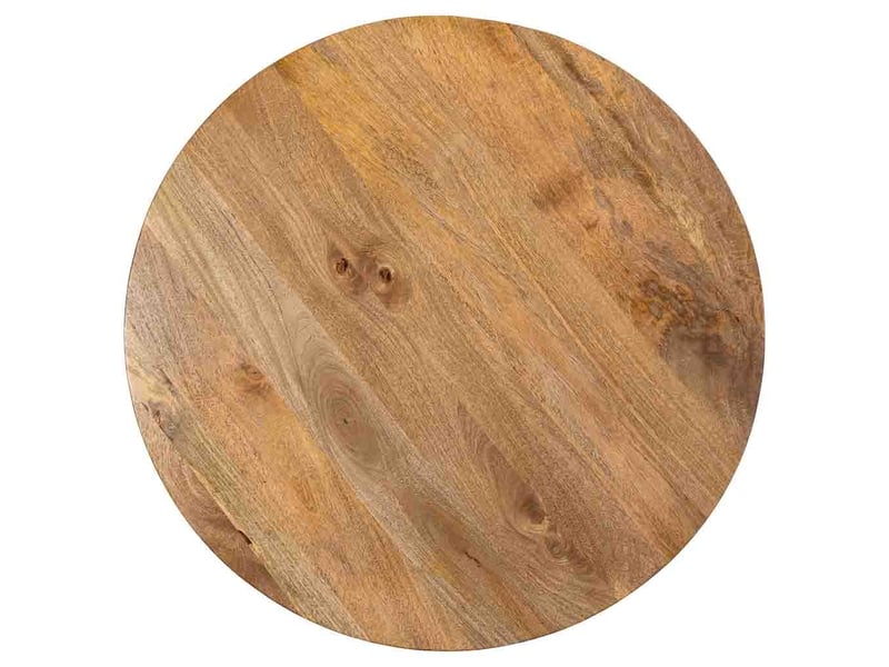  Table de salle à manger en bois marron 120x120x76 cm (h)  - Conforama D