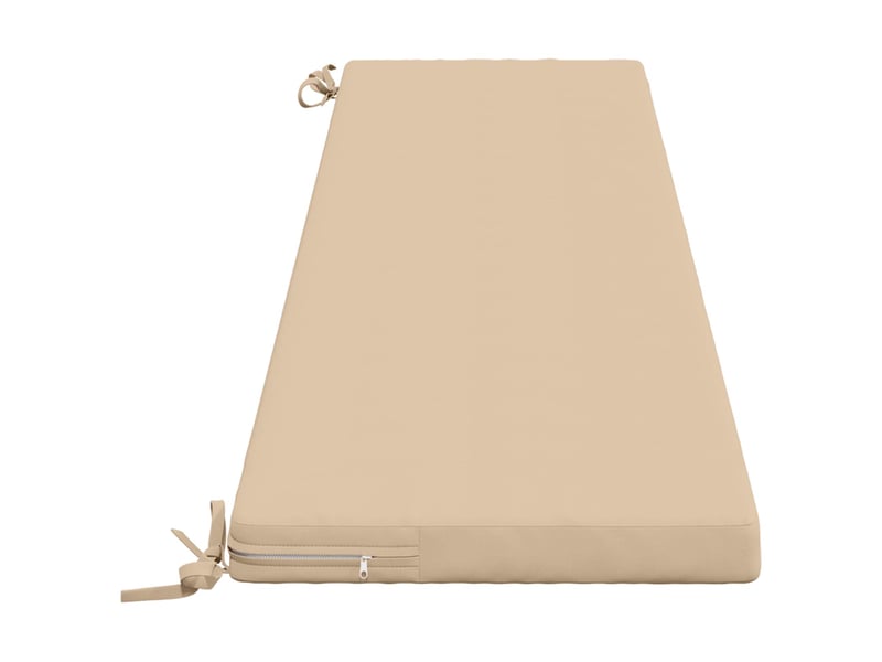 Coussin de banc, coussin d'assise, coussin de canapé soest 100 % polyester crème 170 x 40 x 5 cm cf53232 - Conforama D