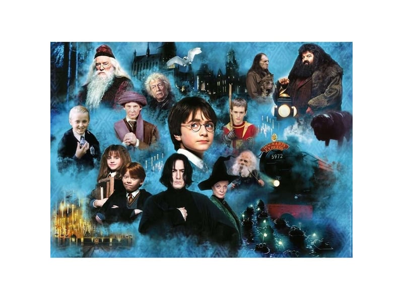  Puzzle 1000 pieces le monde magique d'harry potter 70 x 50 cm 12000589 - Conforama B