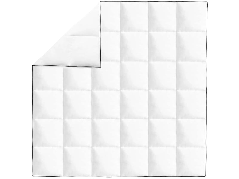  Couette - duvets 200 x 200 cm hiver blanc respirant  - Conforama A
