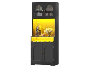 Armoire <strong></strong> <strong></strong> coloris noir largeur 140 cm