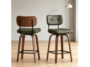 tabouret de bar <strong>HAUSS SPOLE</strong> - vert hauteur d'assise 66 cm vendu Par paire