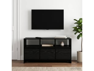 Meuble tv coloris noir  <strong></strong>  <strong></strong>