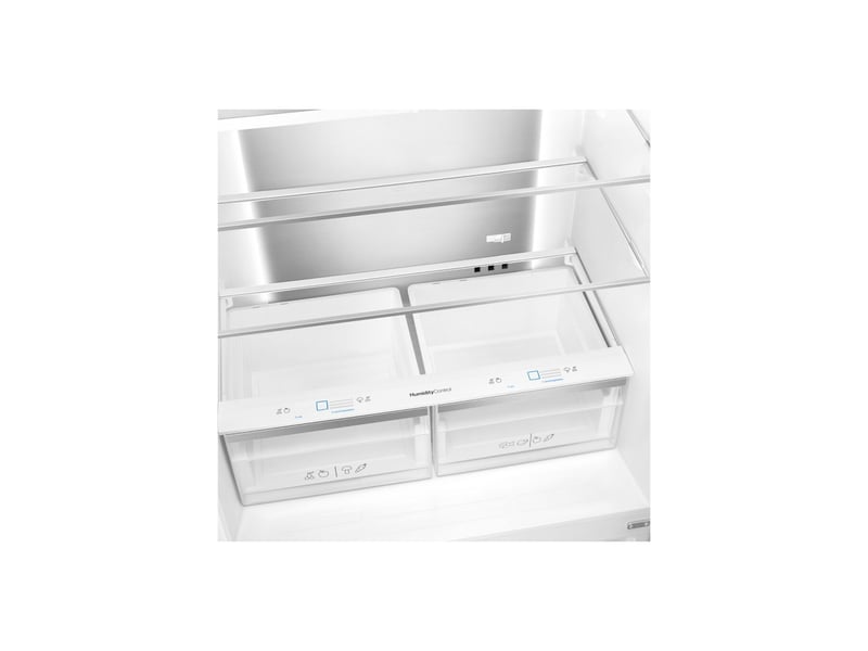  Réfrigérateur congélateur pose libre 4 portes total no frost 488 l inox look 7942893 - Conforama D