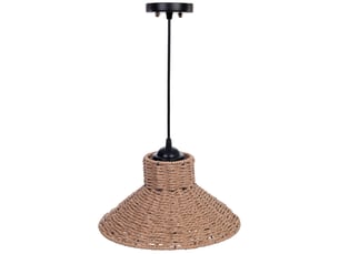 Lampe de plafond en papier marron d30x15h cm