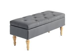 Banquette lit convertible couchage Occasionnel gris