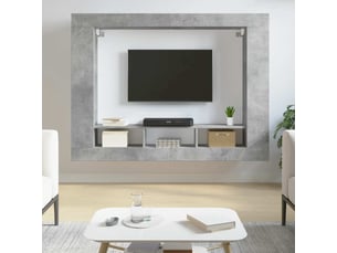 Meuble tv coloris gris 152 cm <strong></strong>  <strong></strong>