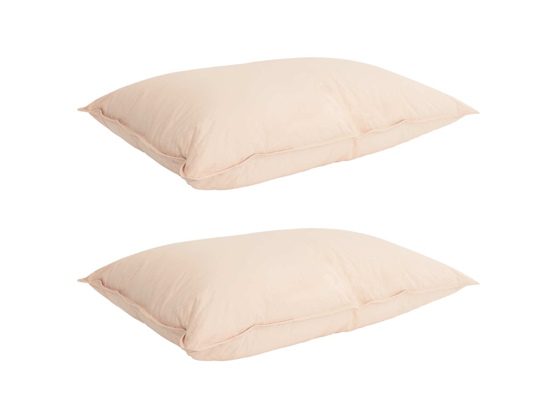  Ensemble de duvet 2 pcs - couette 240 x 220 cm toutes saisons beige  - Conforama D