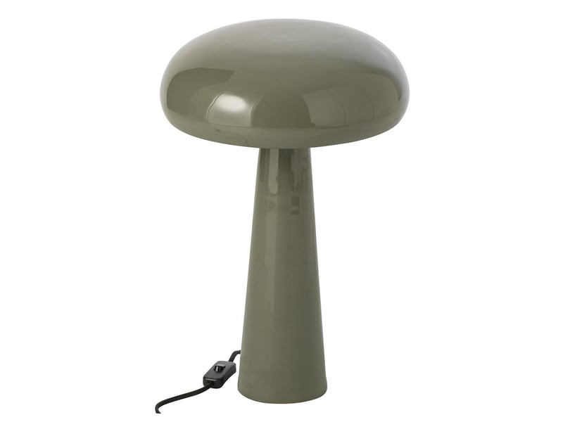  Lampe à poser en métal mirko 43cm vert olive  - Conforama A